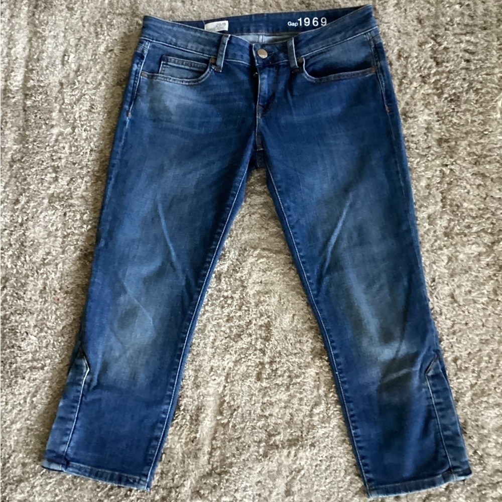 Gap always skinny button ankle jeans -SZ 29/8